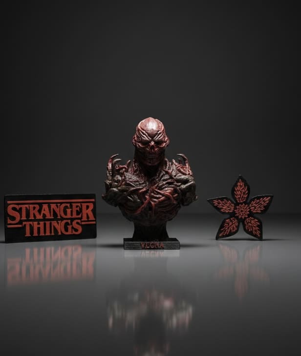 Buste Vecna Stranger Things peint à la main - Epicart 3D