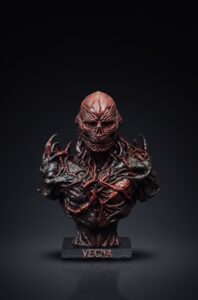 Buste Vecna Stranger Things peint à la main - Epicart 3D