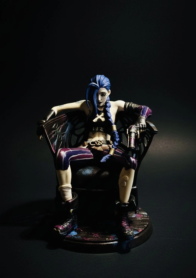 Figurine Jinx Arcane - Résine 12K EPICART 3D
