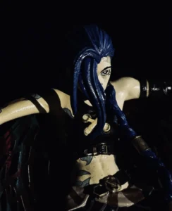 Zoom gauche sur la Figurine Jinx Arcane - Résine 12K EPICART 3D