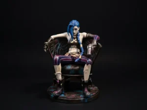 Statue de Jinx - Arcane - League Of Legend - Impression 3D