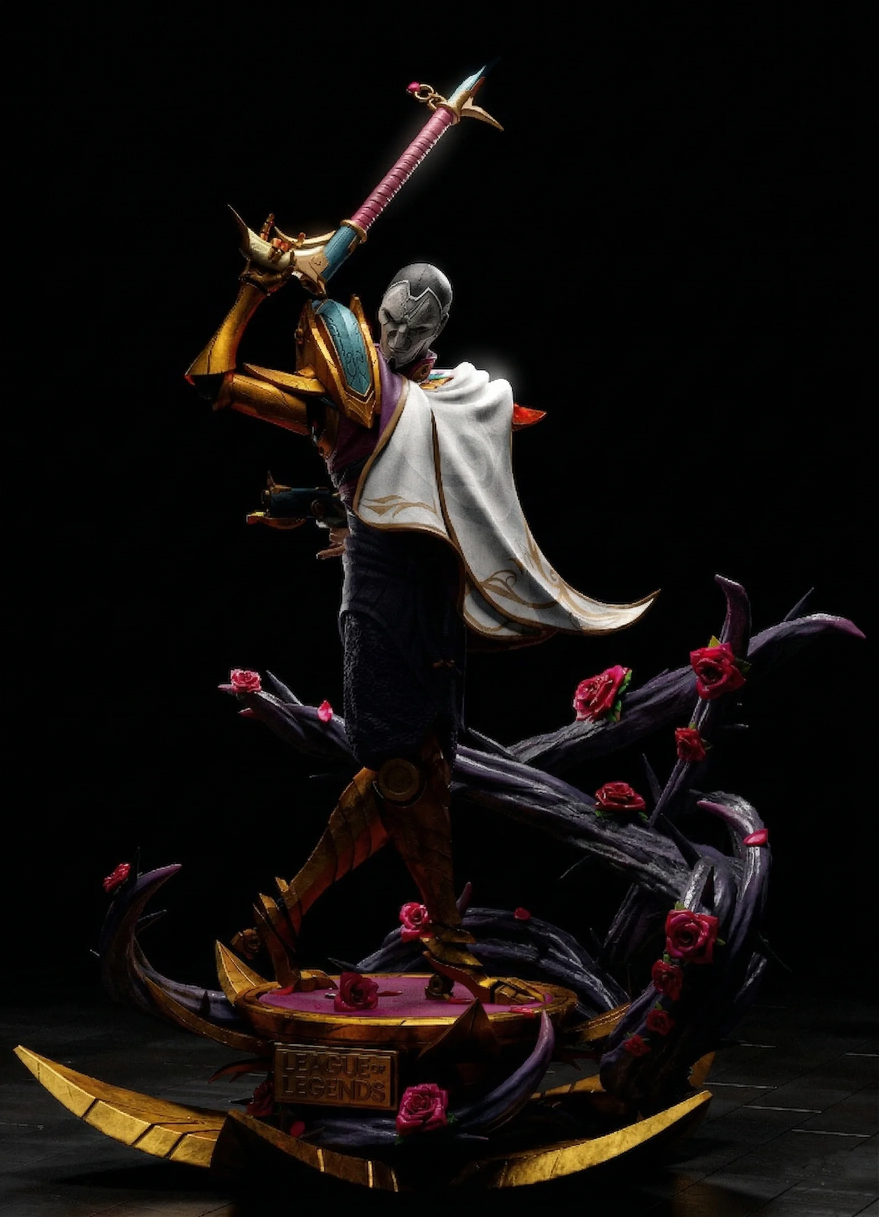Figurine Jhin de League Of Legend 2 - Impression résine 3D