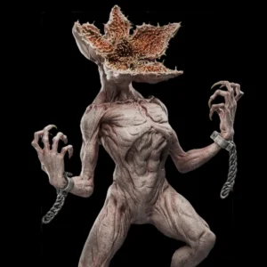 Statue Démogorgon – Zoom texture de peau organique – Résine peinte à la main – EPICART 3D